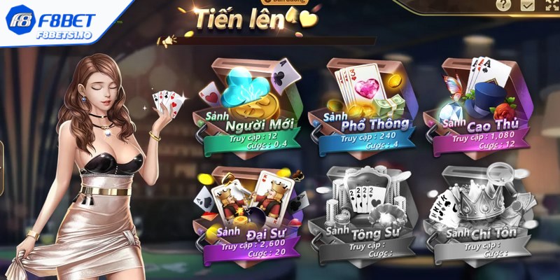Các nhà cung cấp game bài F8bet top đầu